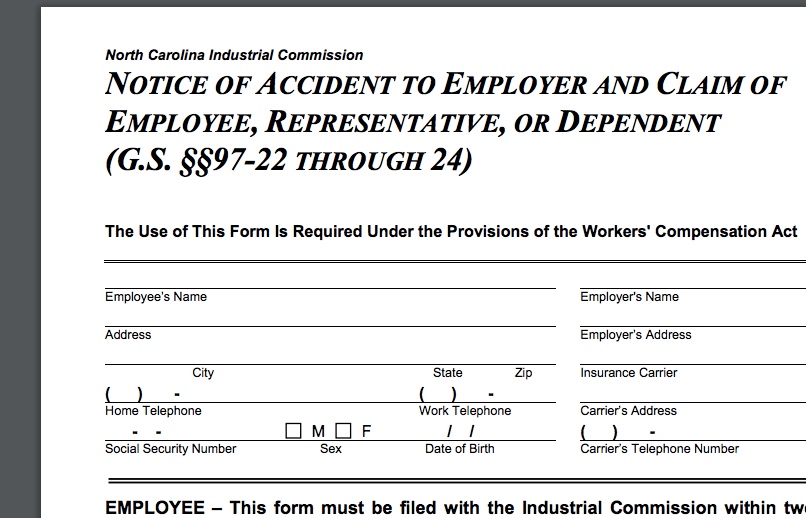 I Received a Form 18 and Form 19 in the Mail. What Do I Do